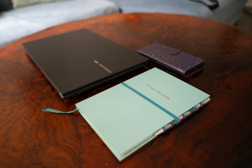 planning contentbeheer laptop nina janmaat van natuurlijk verhaal